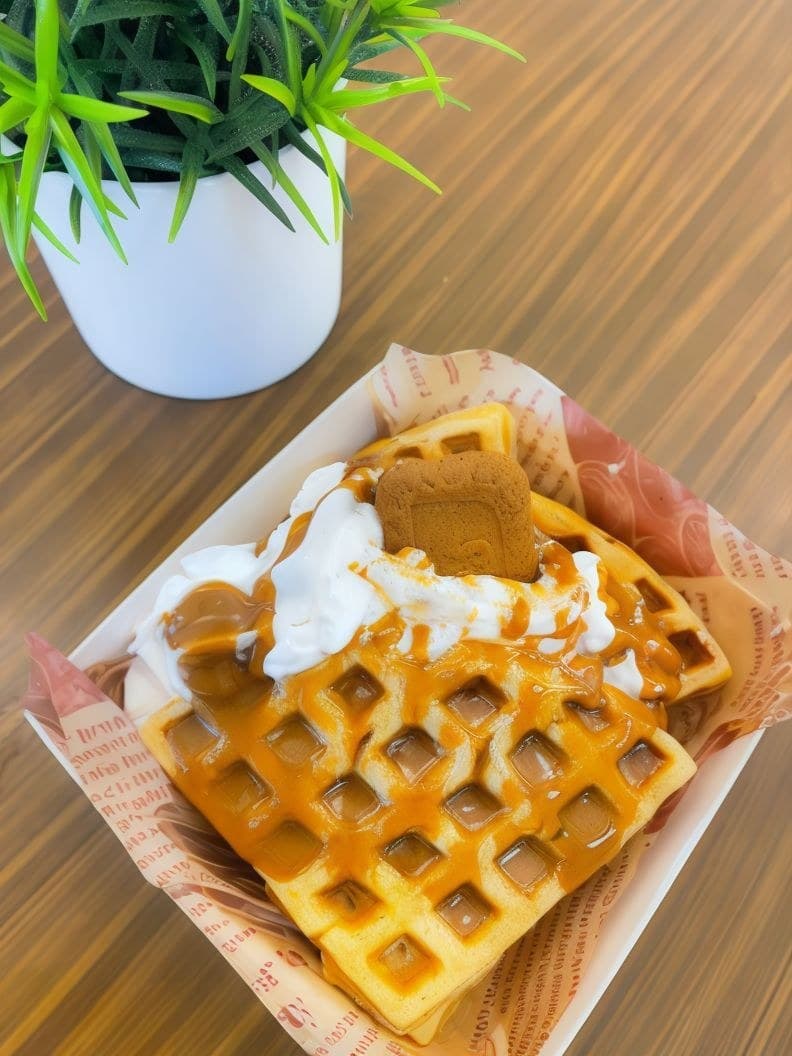 Biscoff Waffle