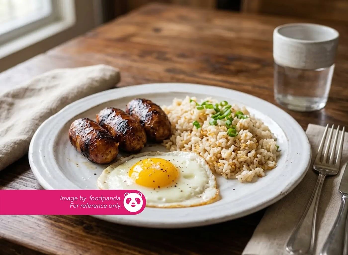 Breakfast Sausilog