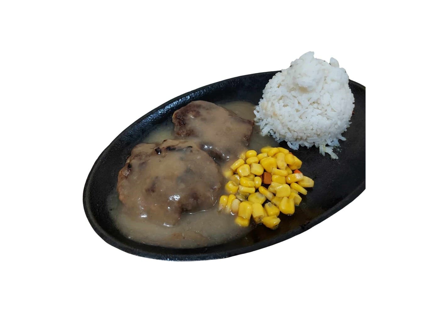 Sizzling Burger Steak