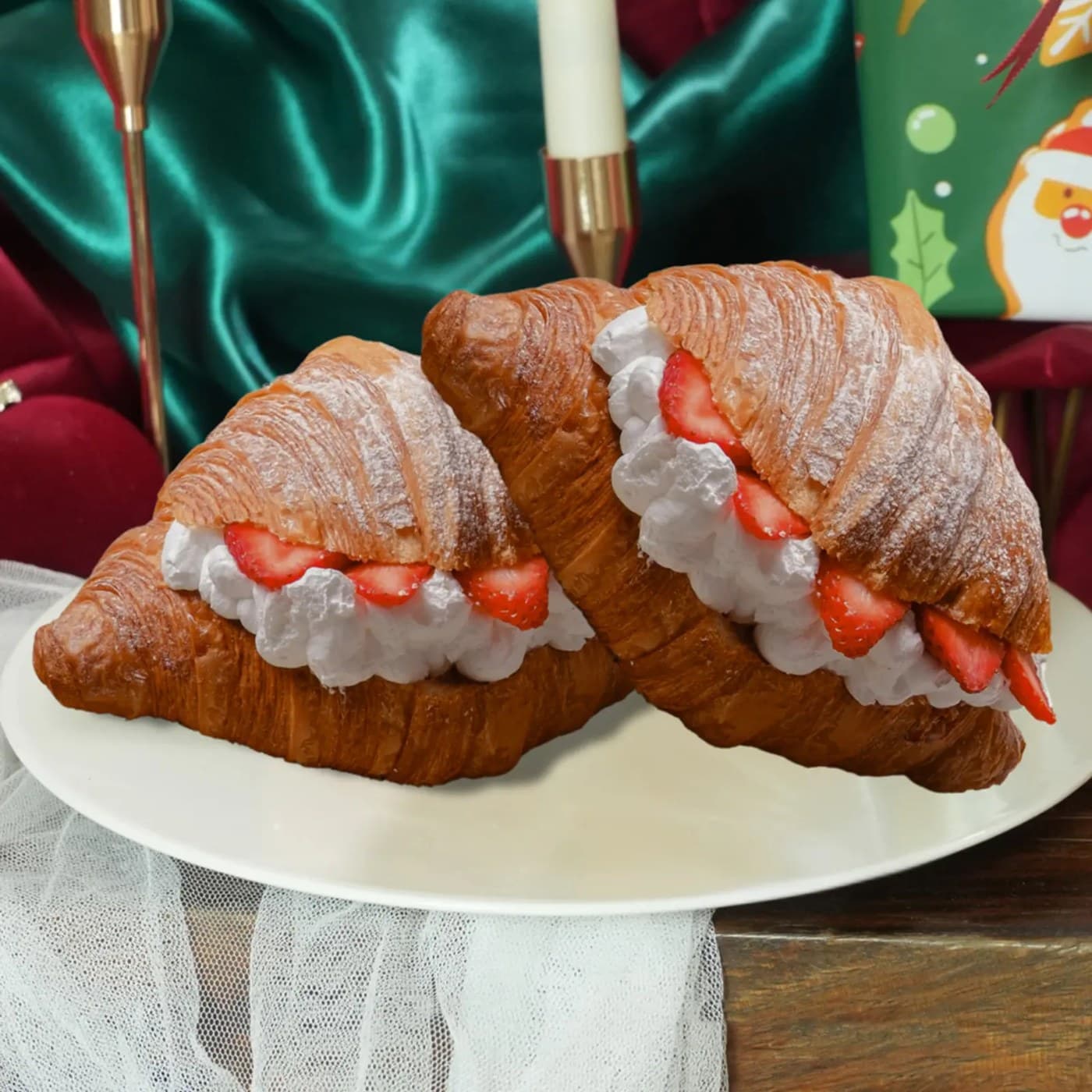 Strawzilla Croissant
