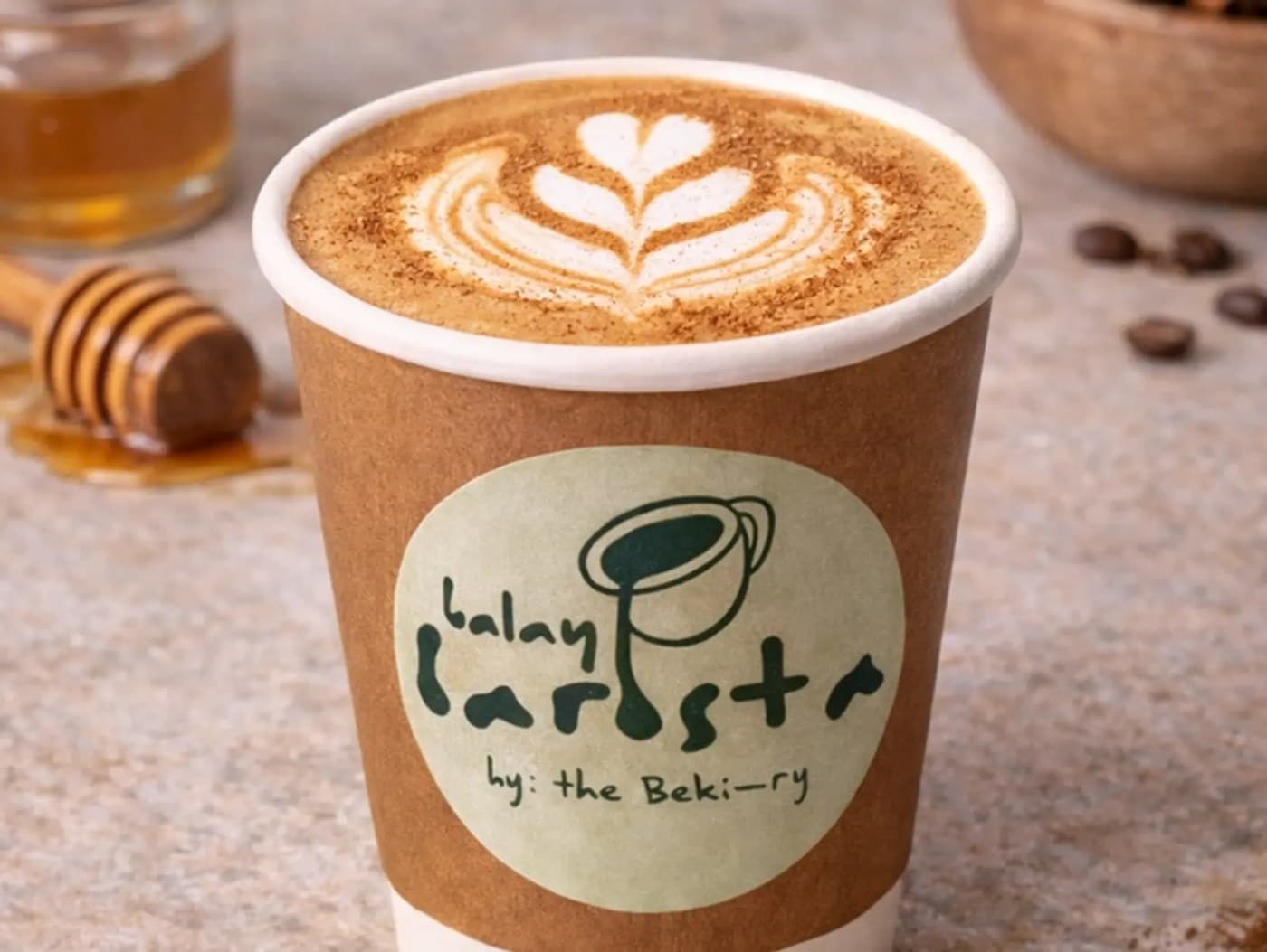 Hot Honey Oat Latte