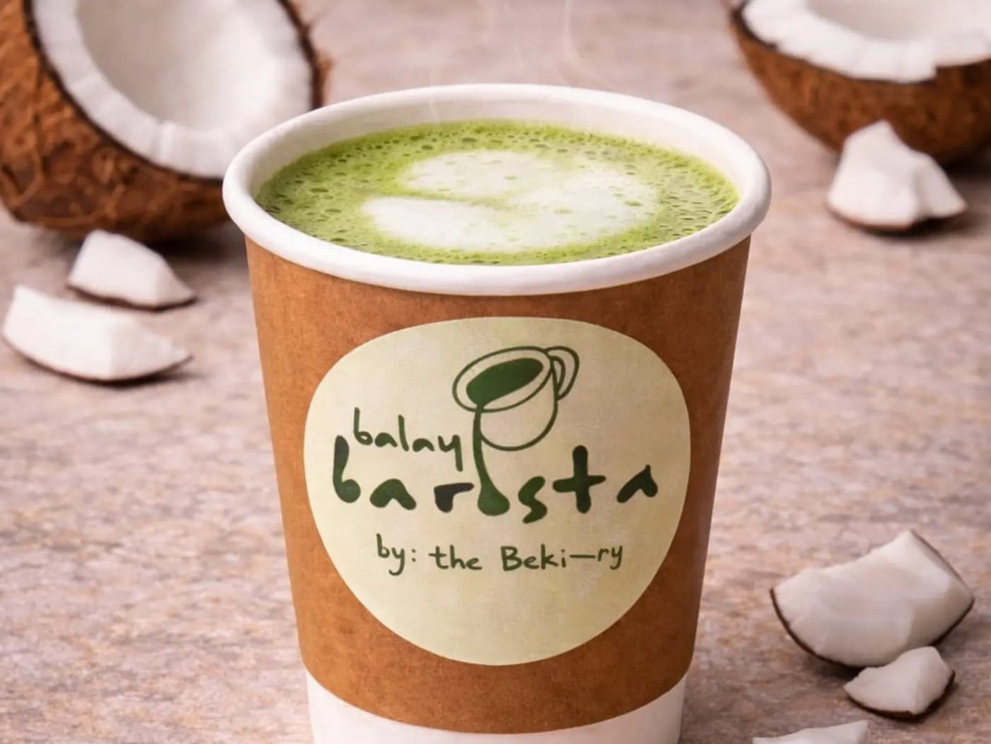 Hot Matcha Coco