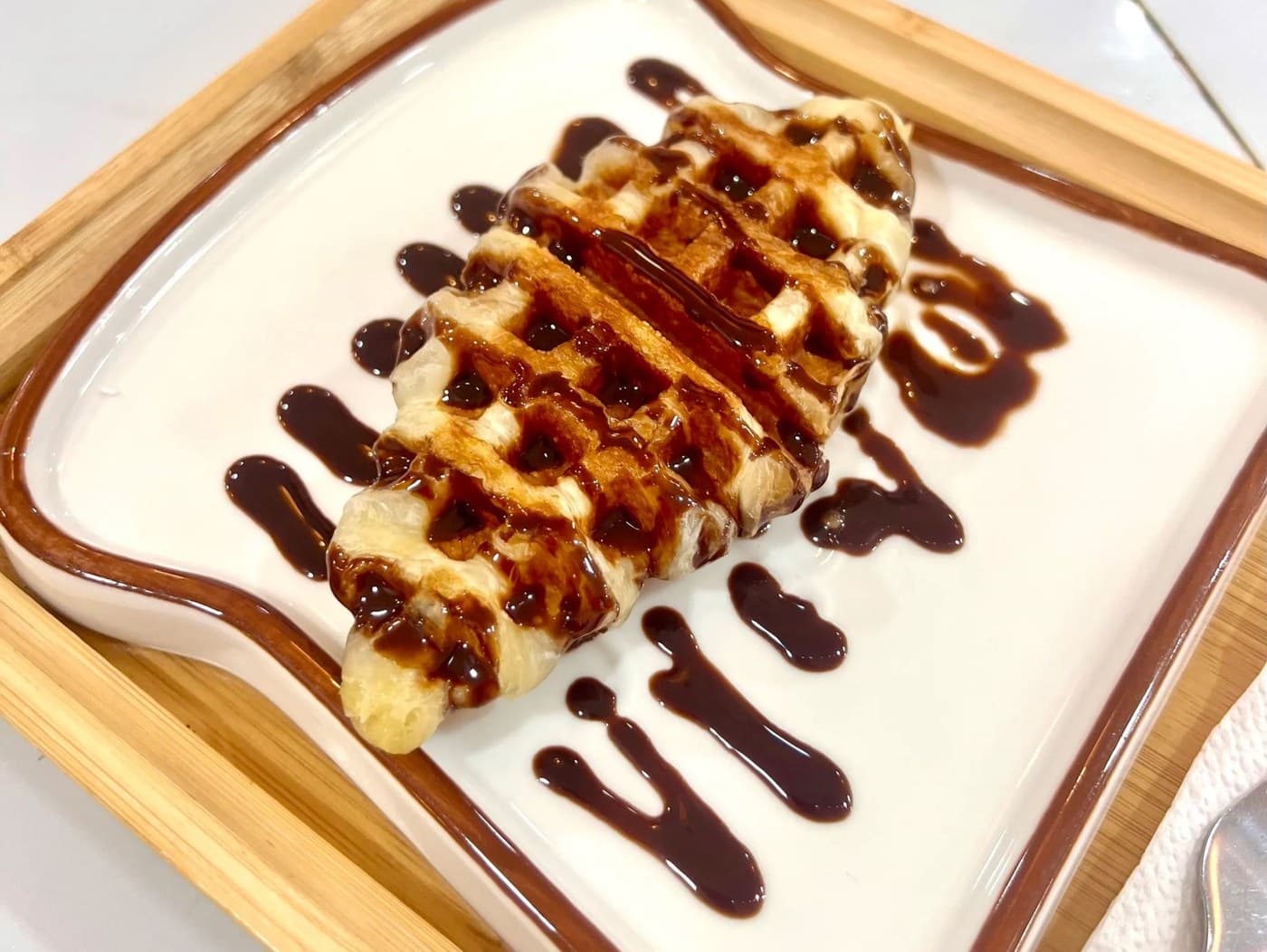 Chocolate Croffle