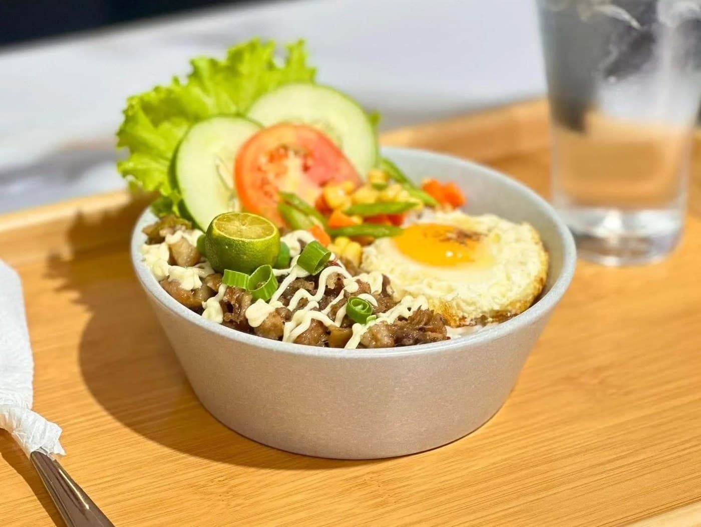 Pork Sisig Rice Bowl