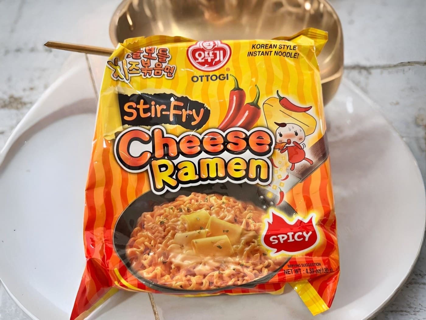 Ottogi Cheese Stir Fry Spicy