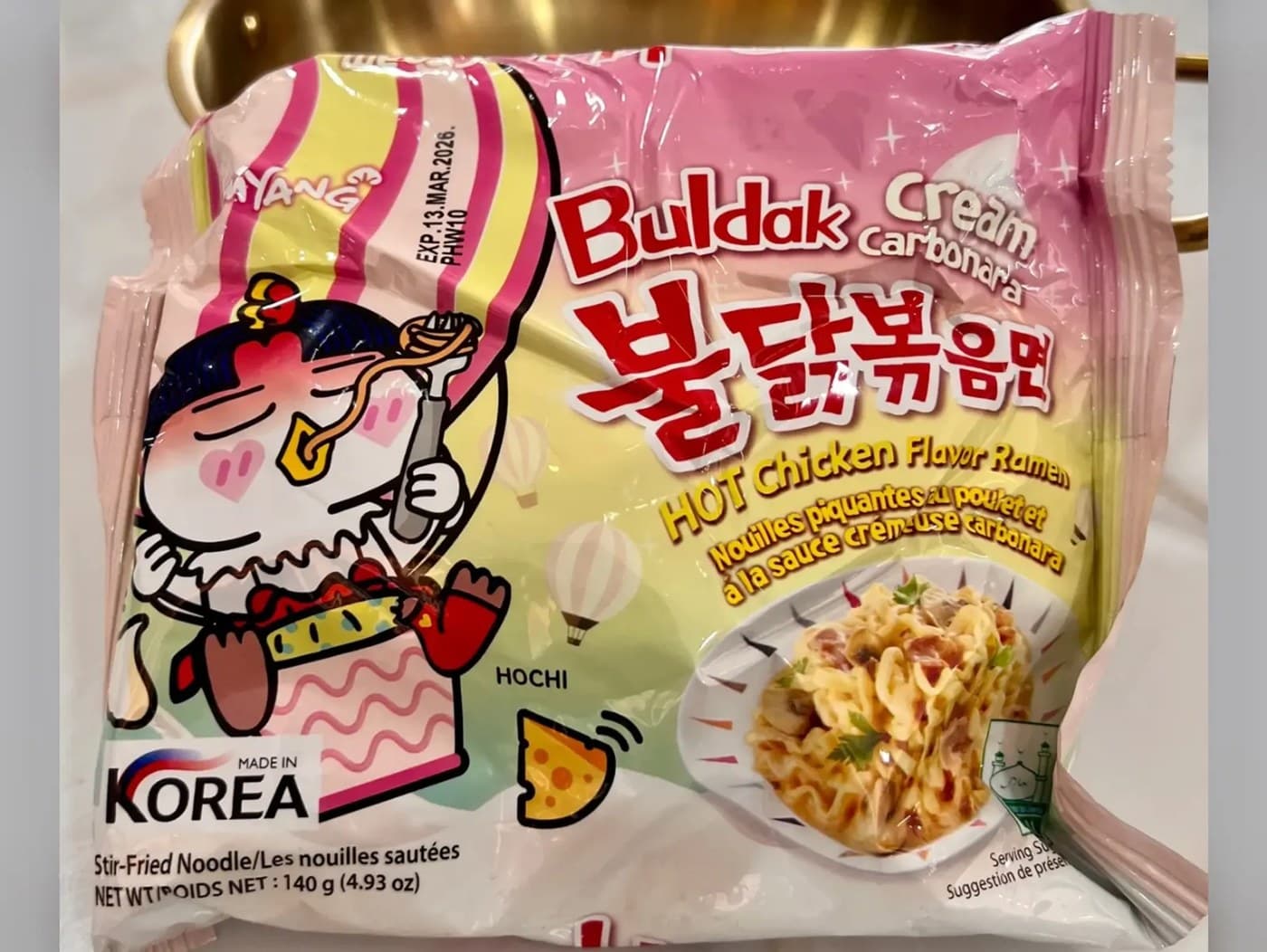 Samyang Buldak Cream Carbonara