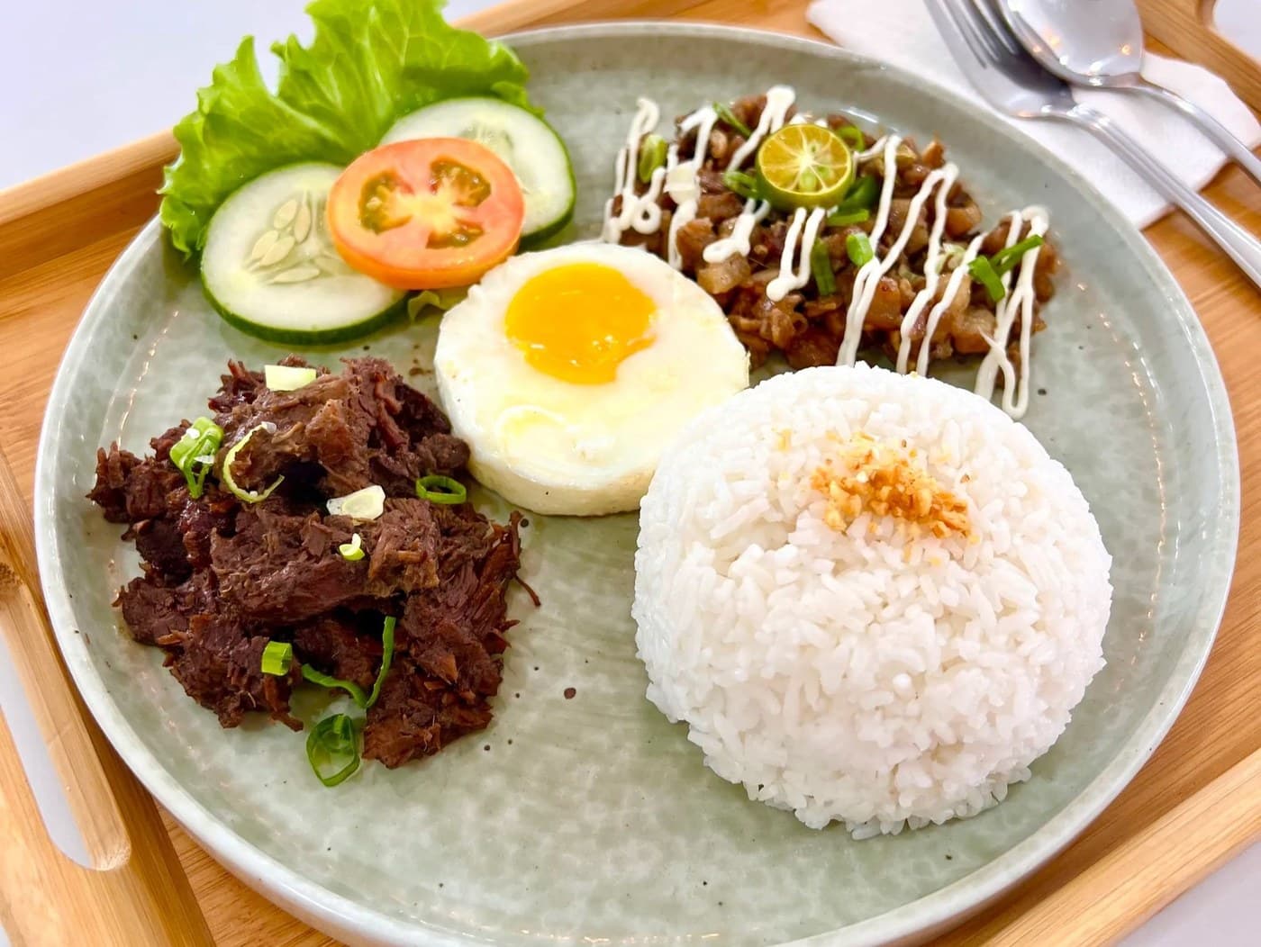 Beef Tapa & Pork Sisig Combo