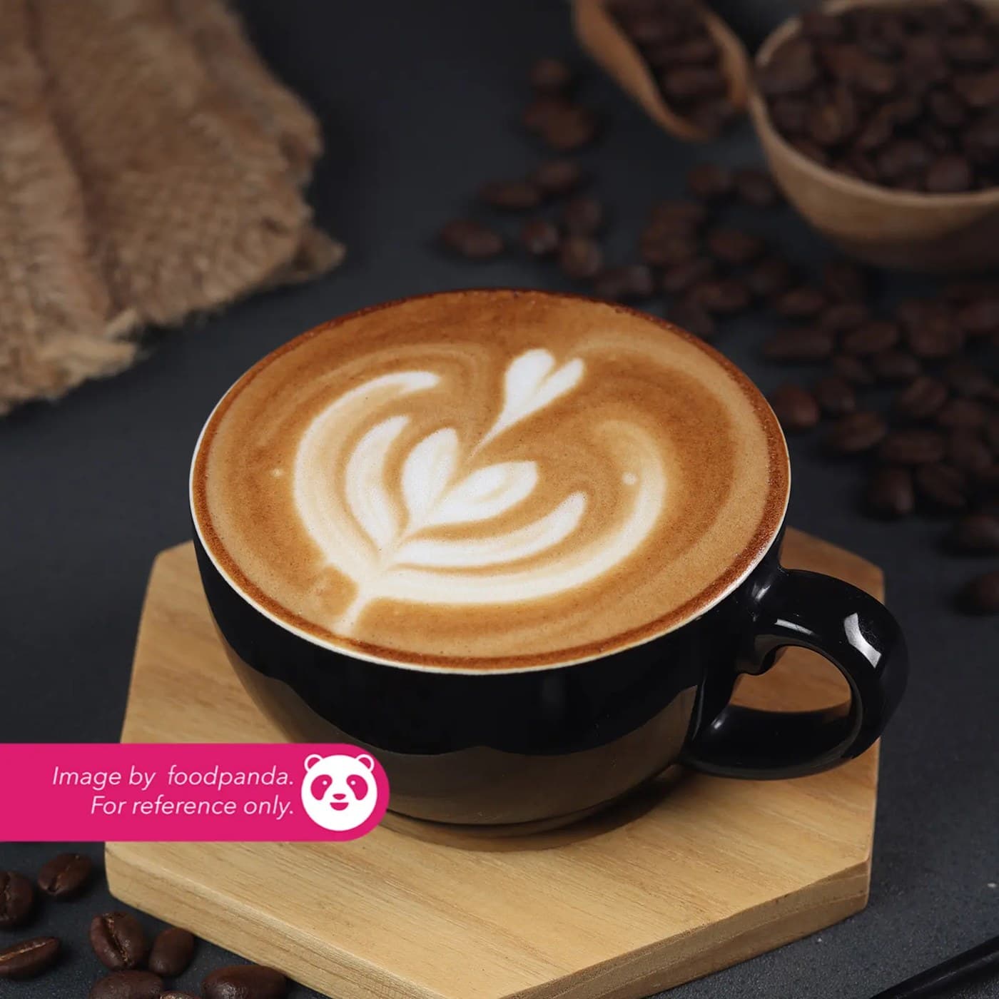 Hot Vanilla Latte Coffee