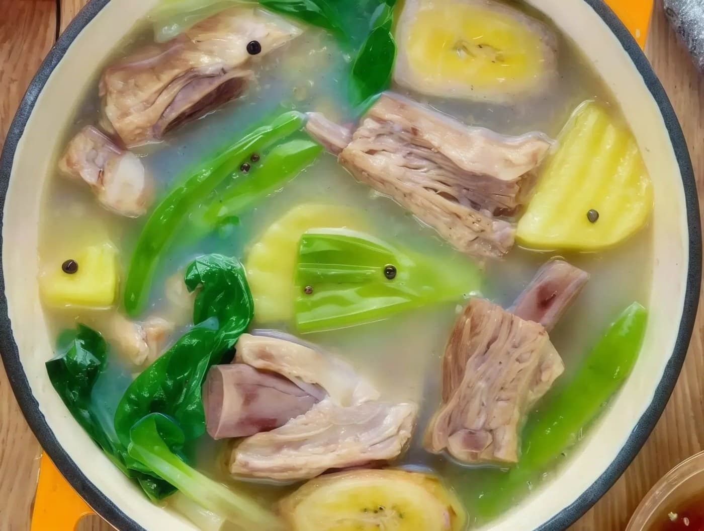 Nilagang buto buto ng Baboy with 1 Platter