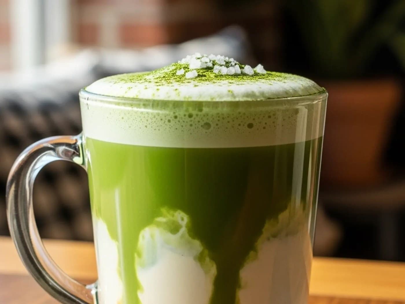 ice matcha latte