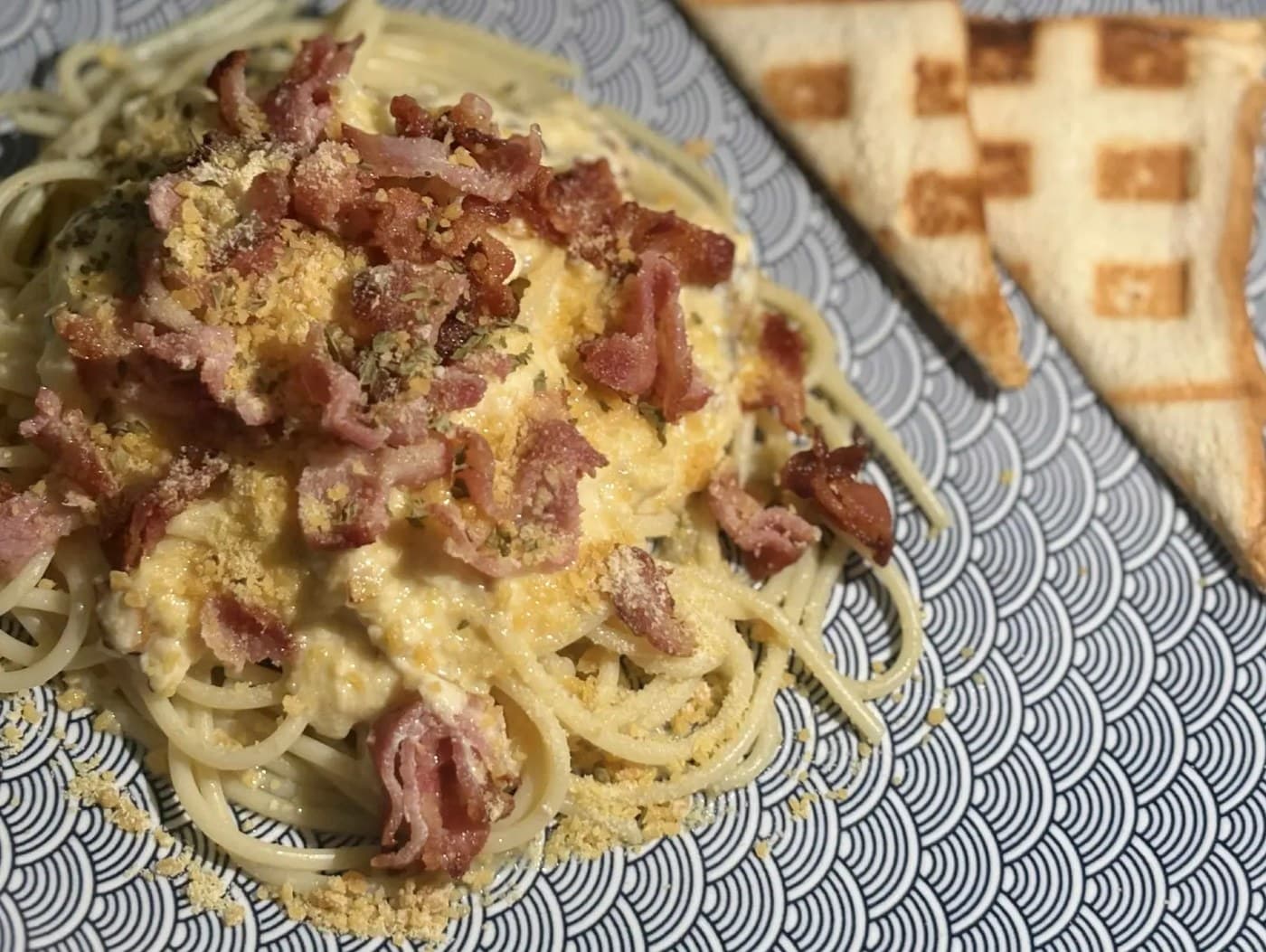 classic bacon pasta