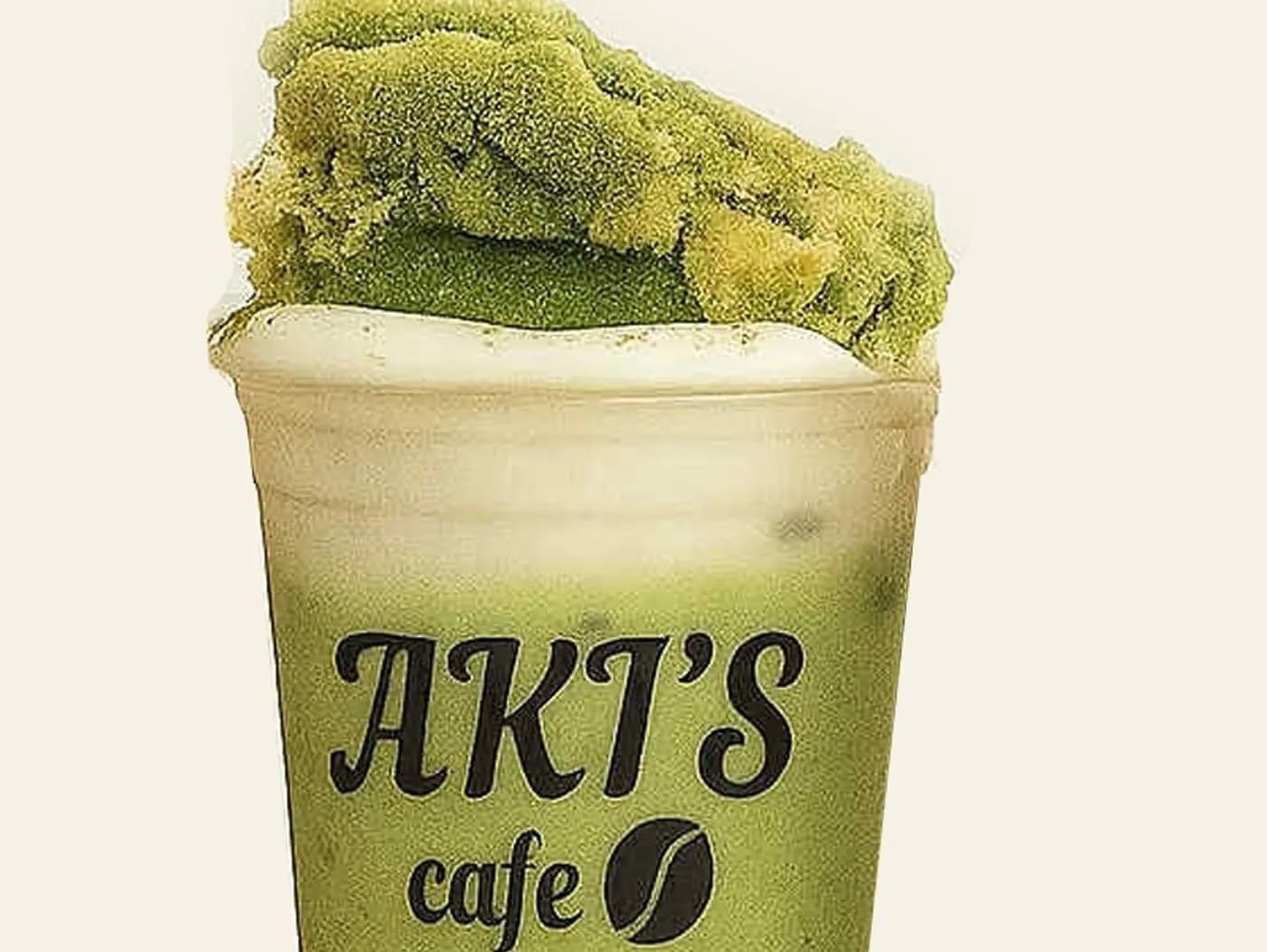 tiramisu matcha latte