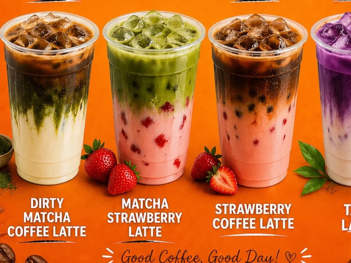 Strawberry Coffee Latte