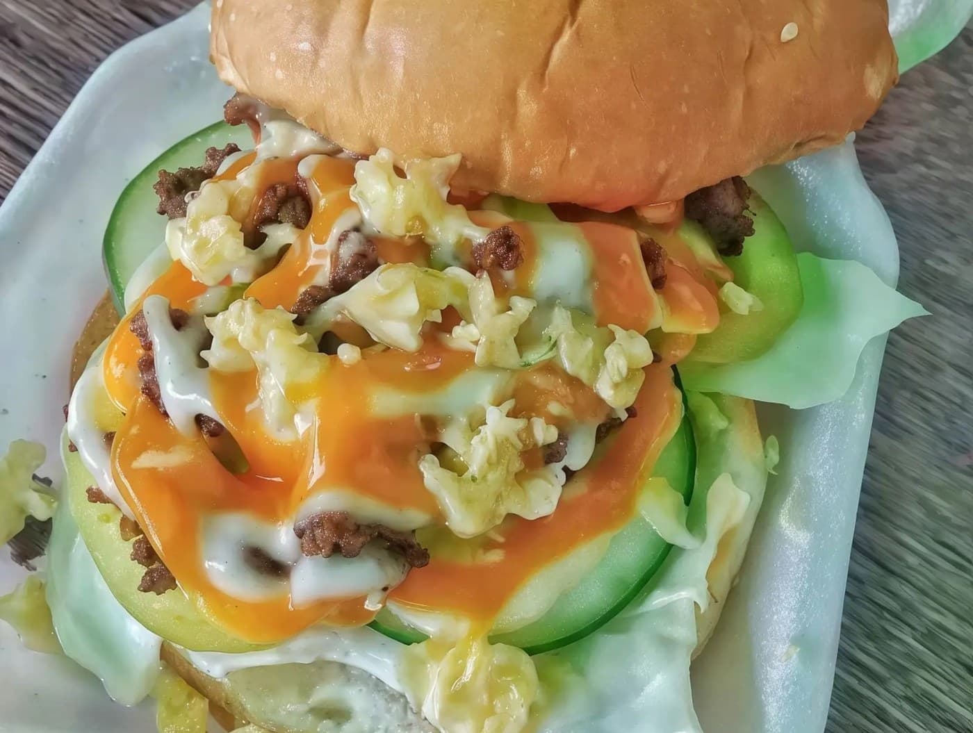 Shawarma burger