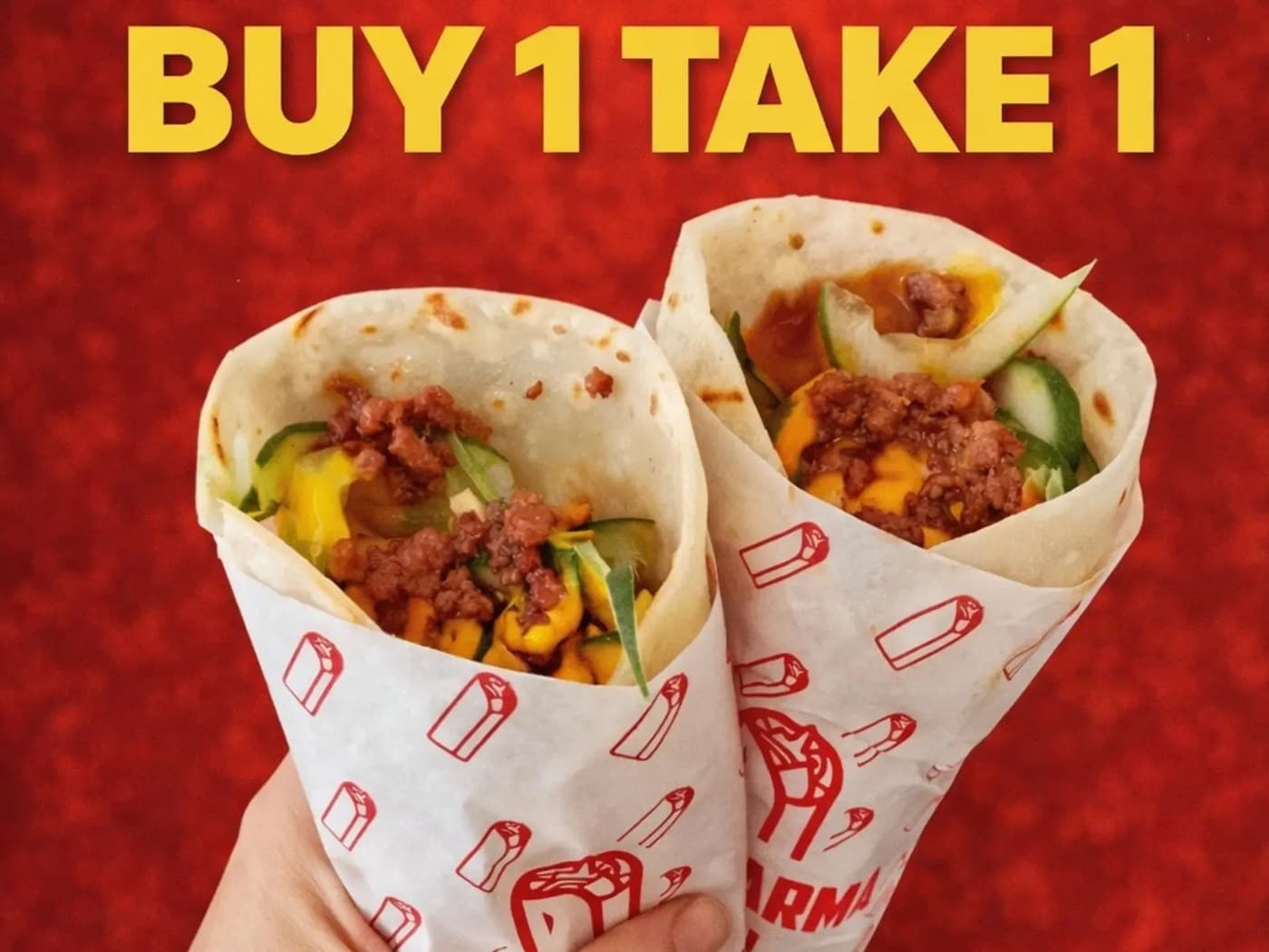 Buy 1 Take 1 Shawarma