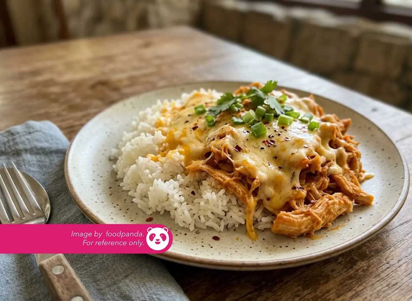 Cheesy Buffalo Chicken Rice Meal