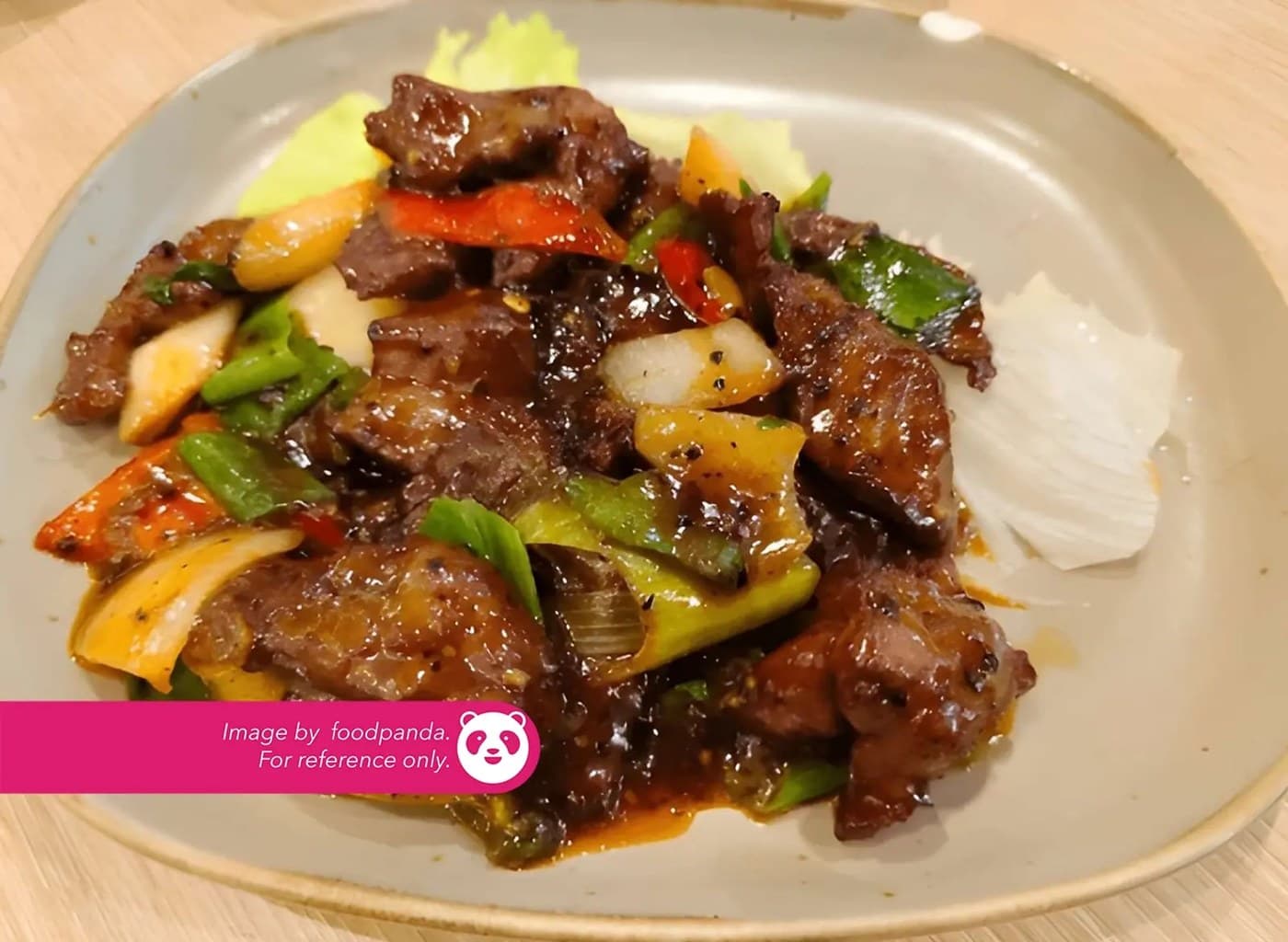 Garlic Pepper Beef Platter