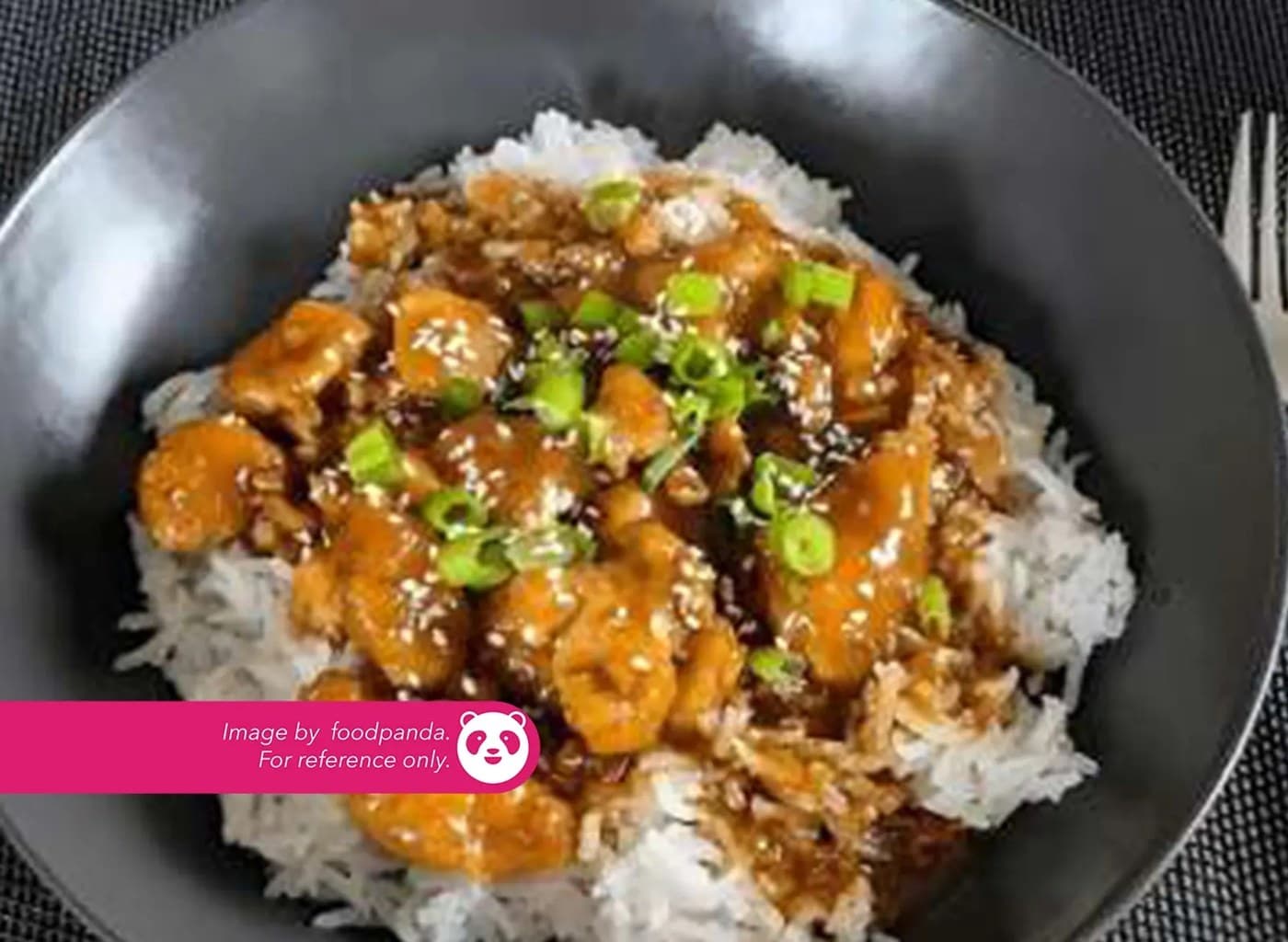 Honey Glaze Chicken Rice Meal