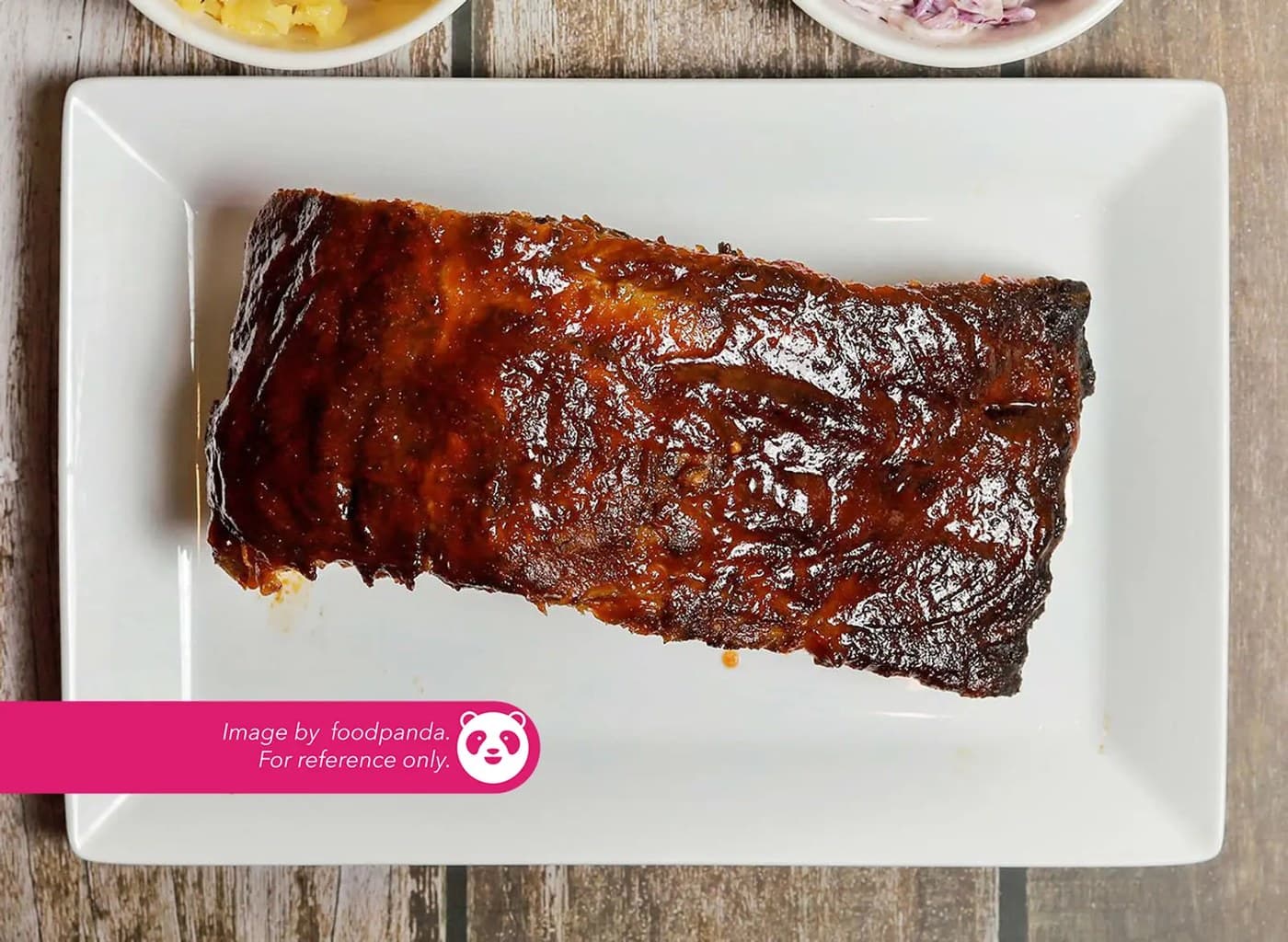 Glaze Pork Ribs Platter
