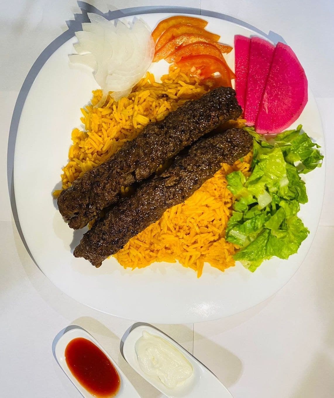 Beef Kebab Biryani