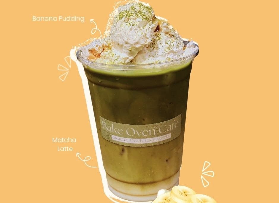 Matcha Latte Banana Pudding