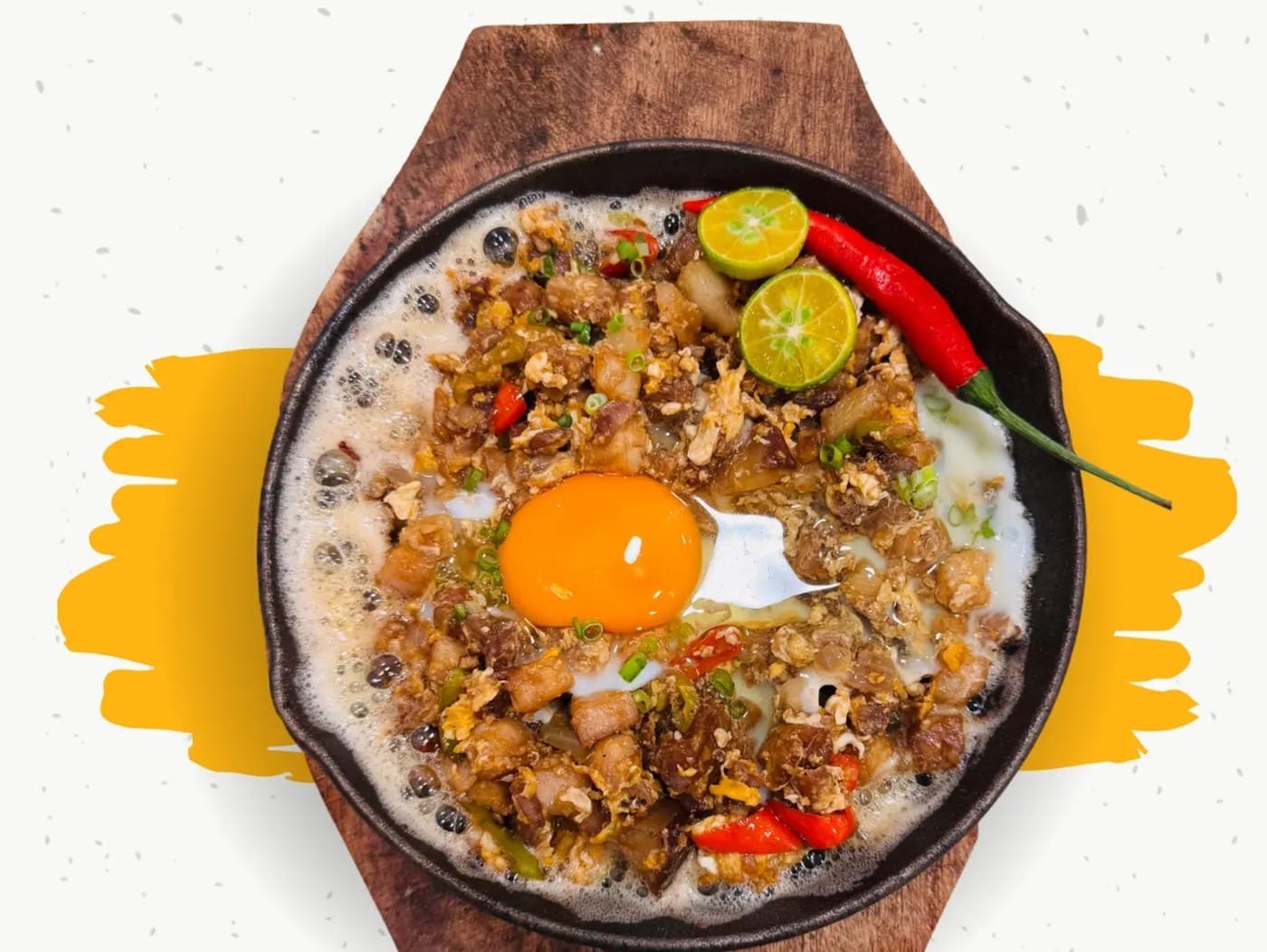Sizzling Crispy Sisig