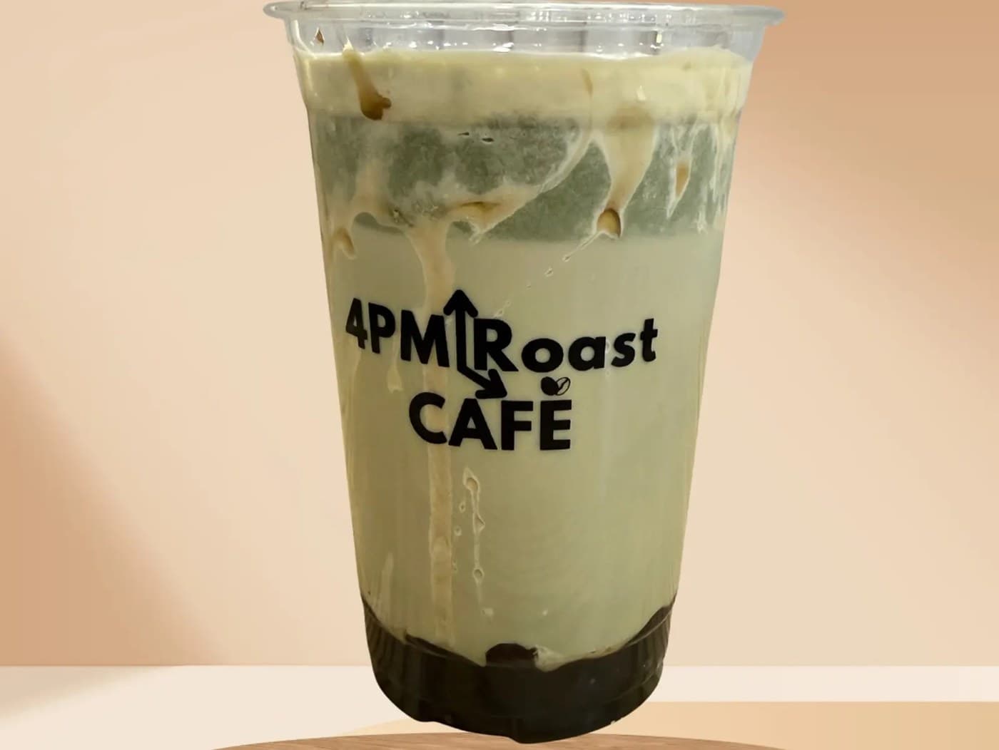 Matcha Cream Puff Milk Tea