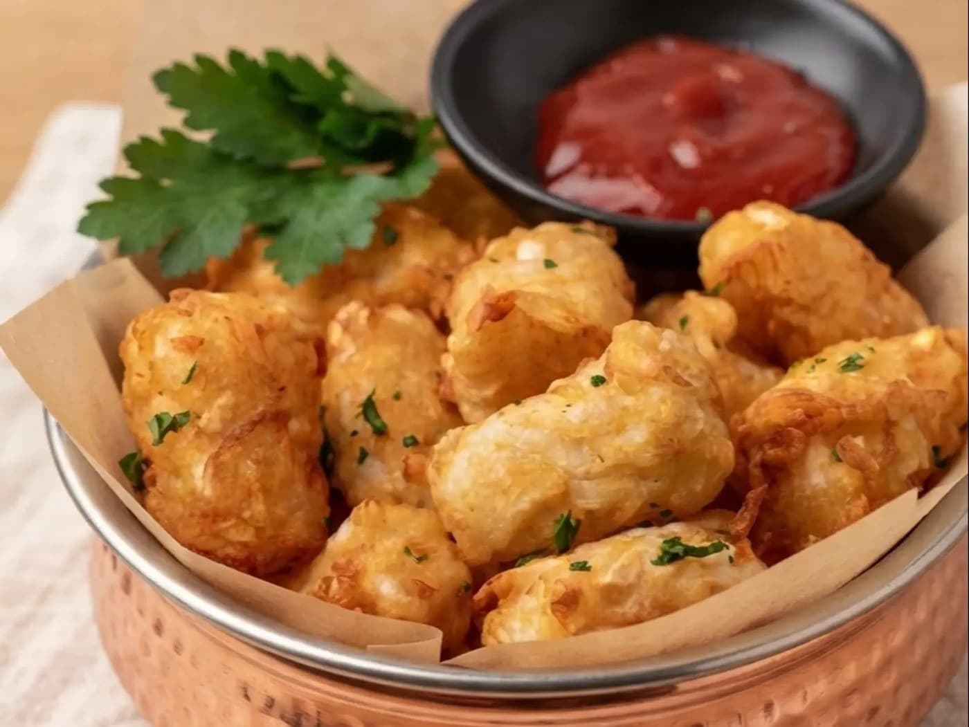 15 Tater Tots with Choice of Sauce USA IMPORTED