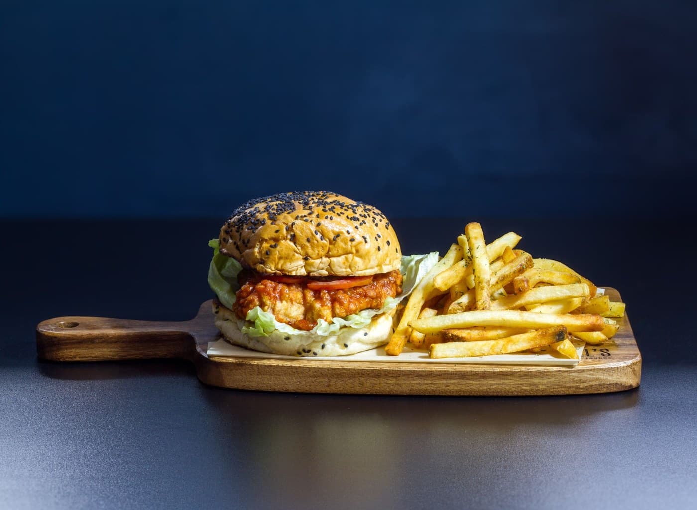 Buffalo Chicken Burger