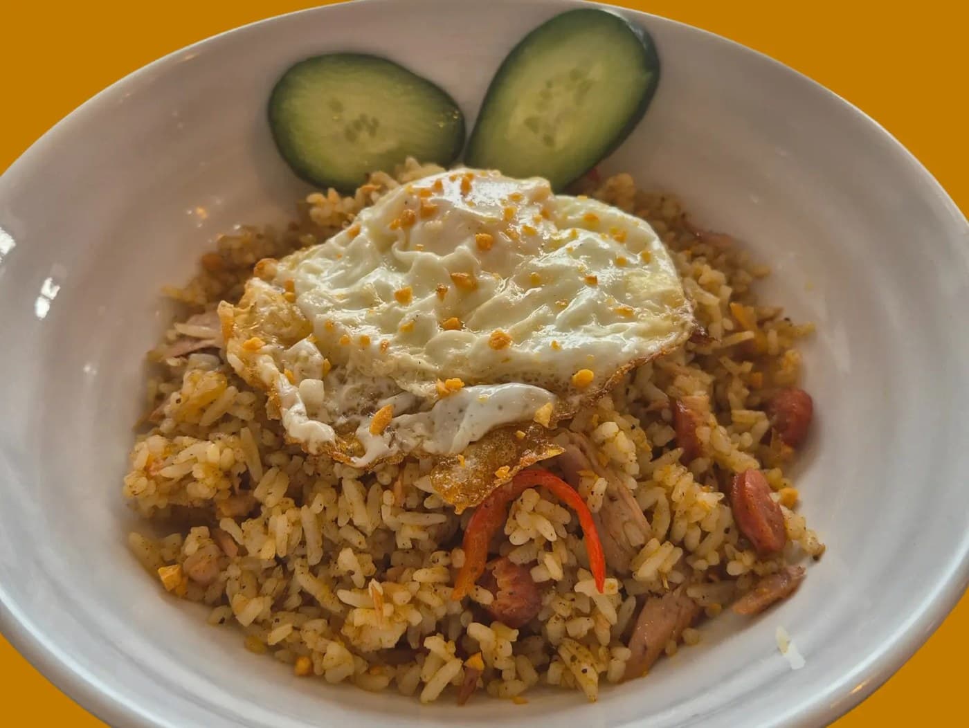 Sausage Tuna Jambalaya Platter