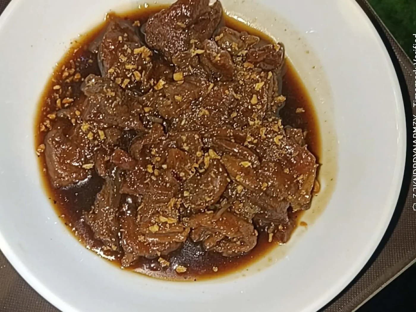 Beef Tapa