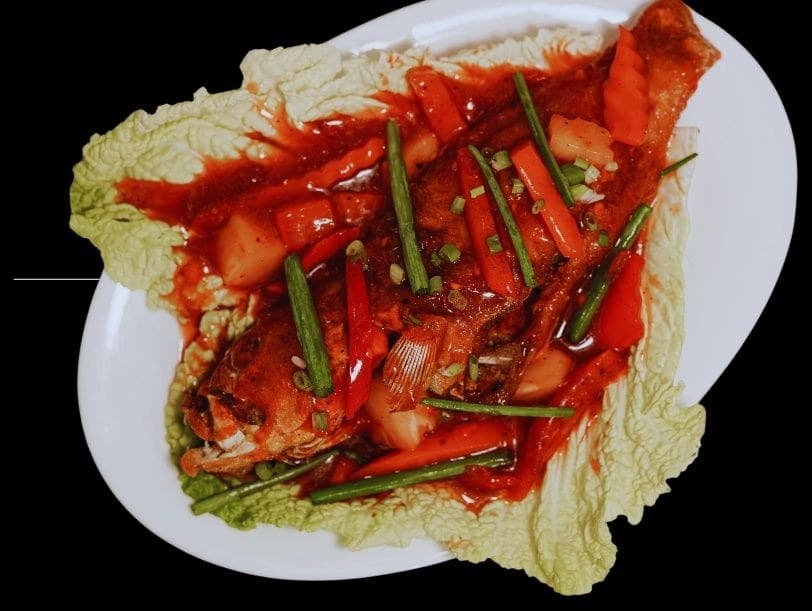 Sweet & Sour Lapu-lapu Seafood