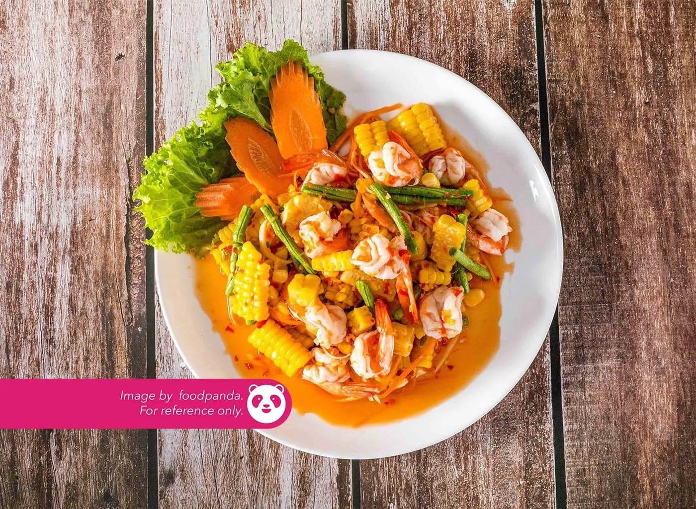 Buttered Shrimp with Corn