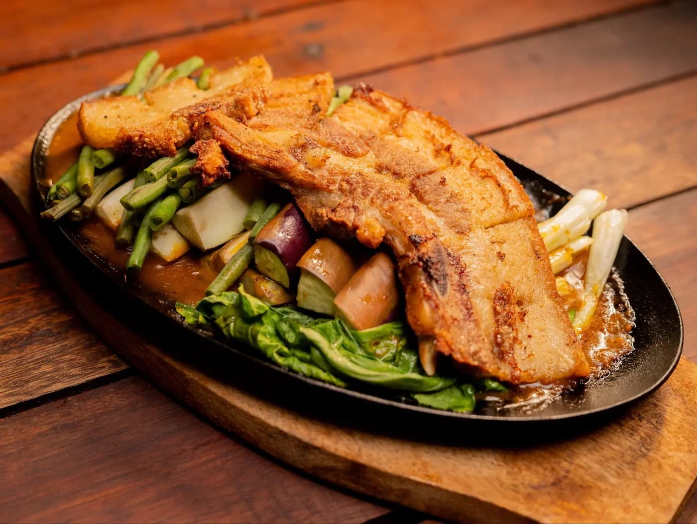 Crispy Kare Kare Pork