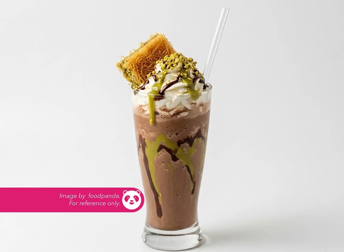 Choco-Pistachio Kinufah Frappe