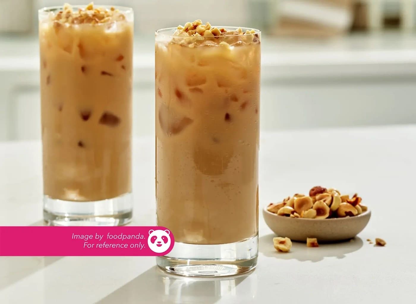 Iced Hazelnut Latte