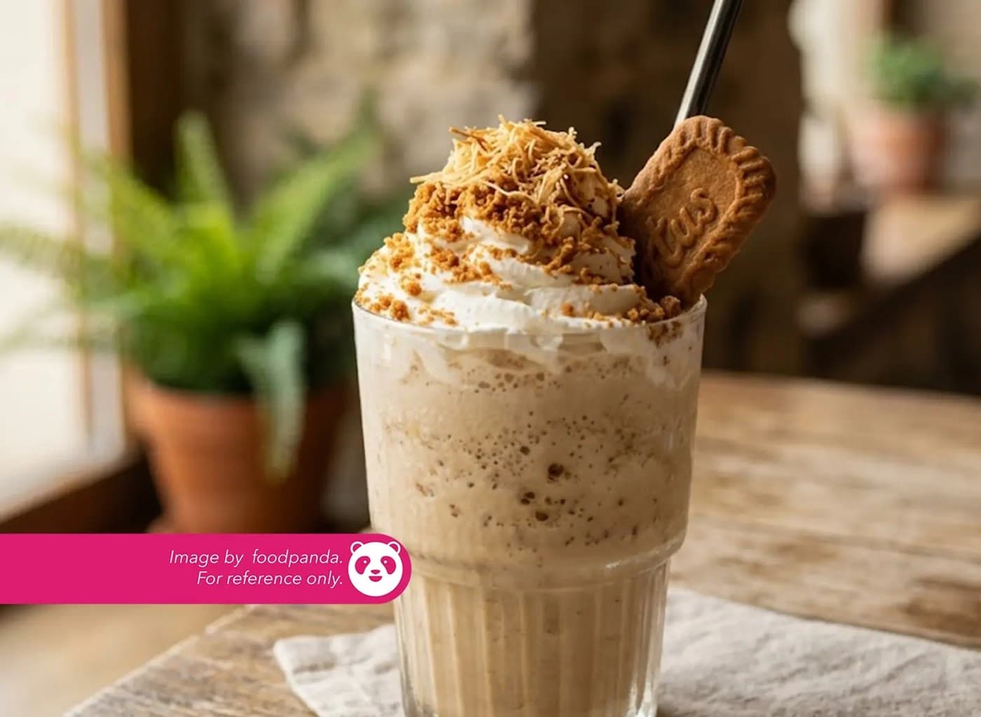 Biscoff With Kinufah Frappe