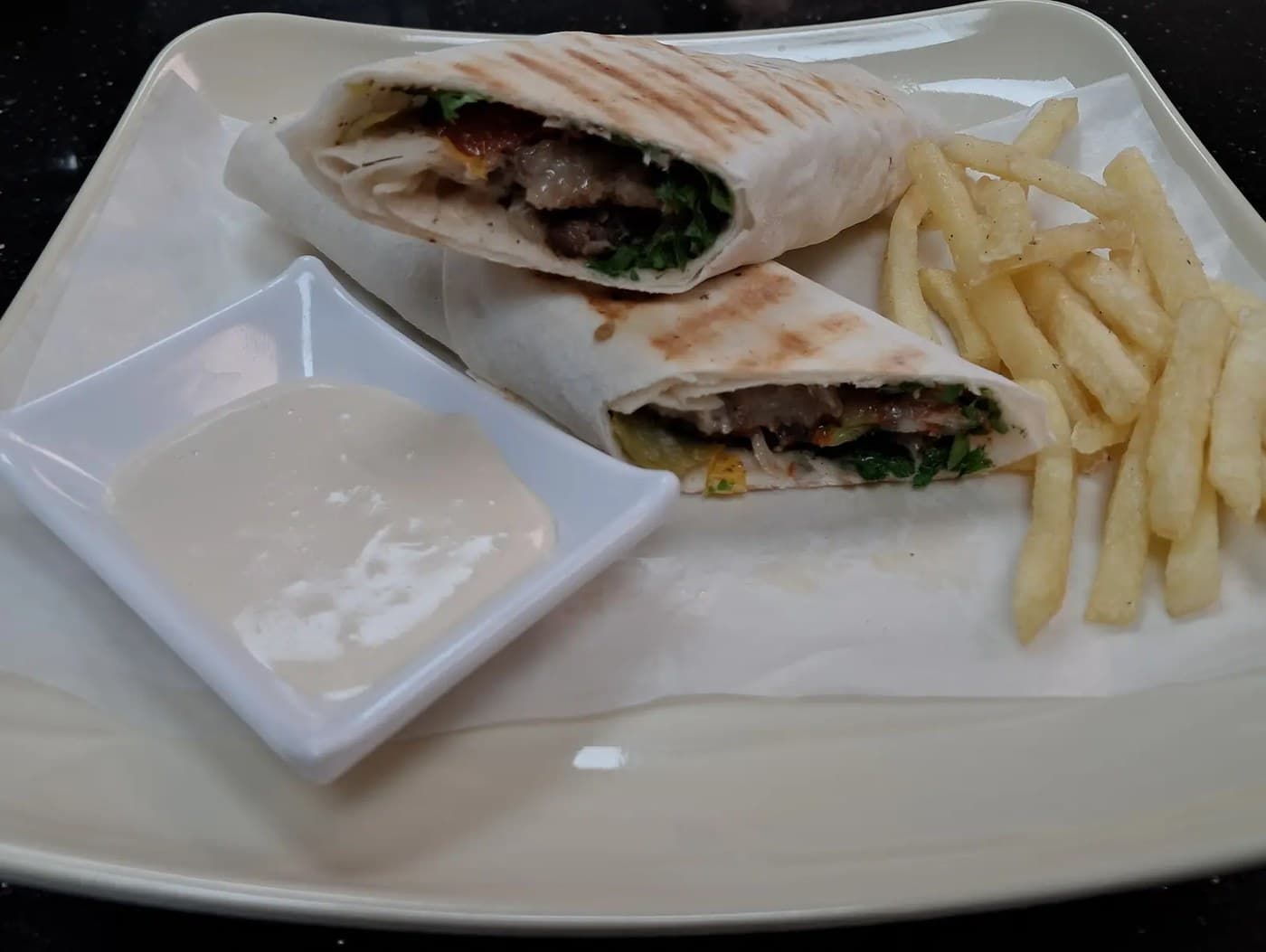 Authentic Lebanese Beef Shawarma