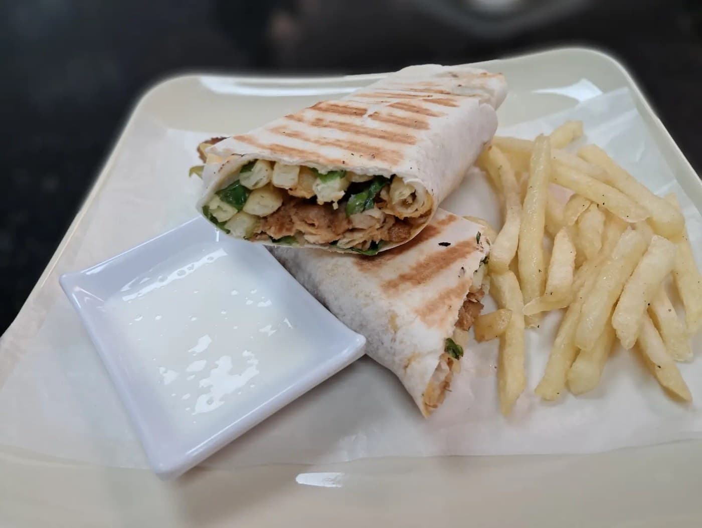Authentic Lebanese Chicken Shawarma