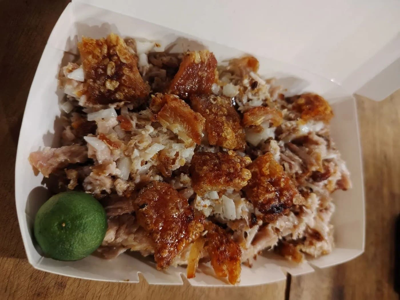 Liempo Sisig platter