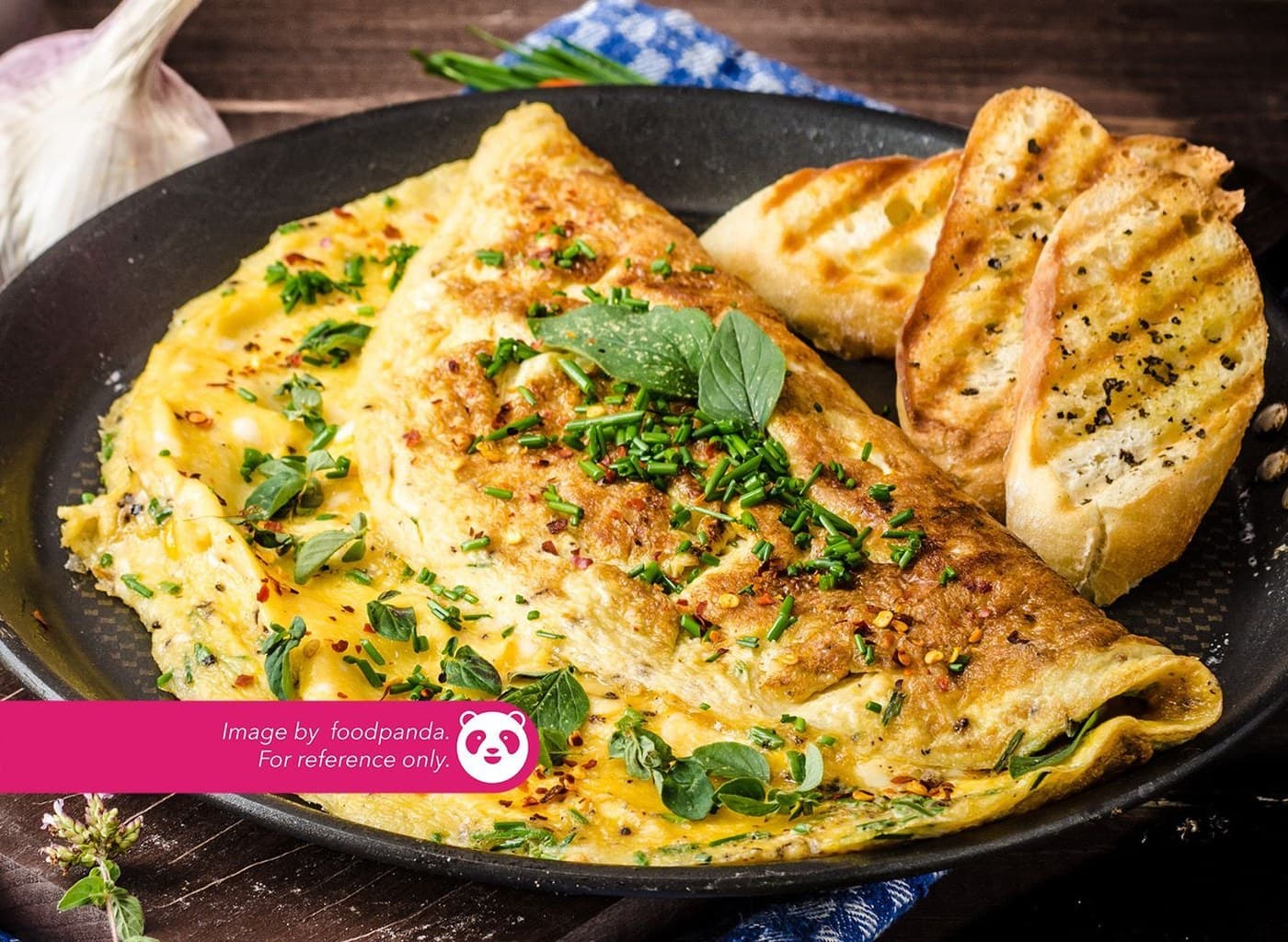 Scramble Garlic Egg Meal