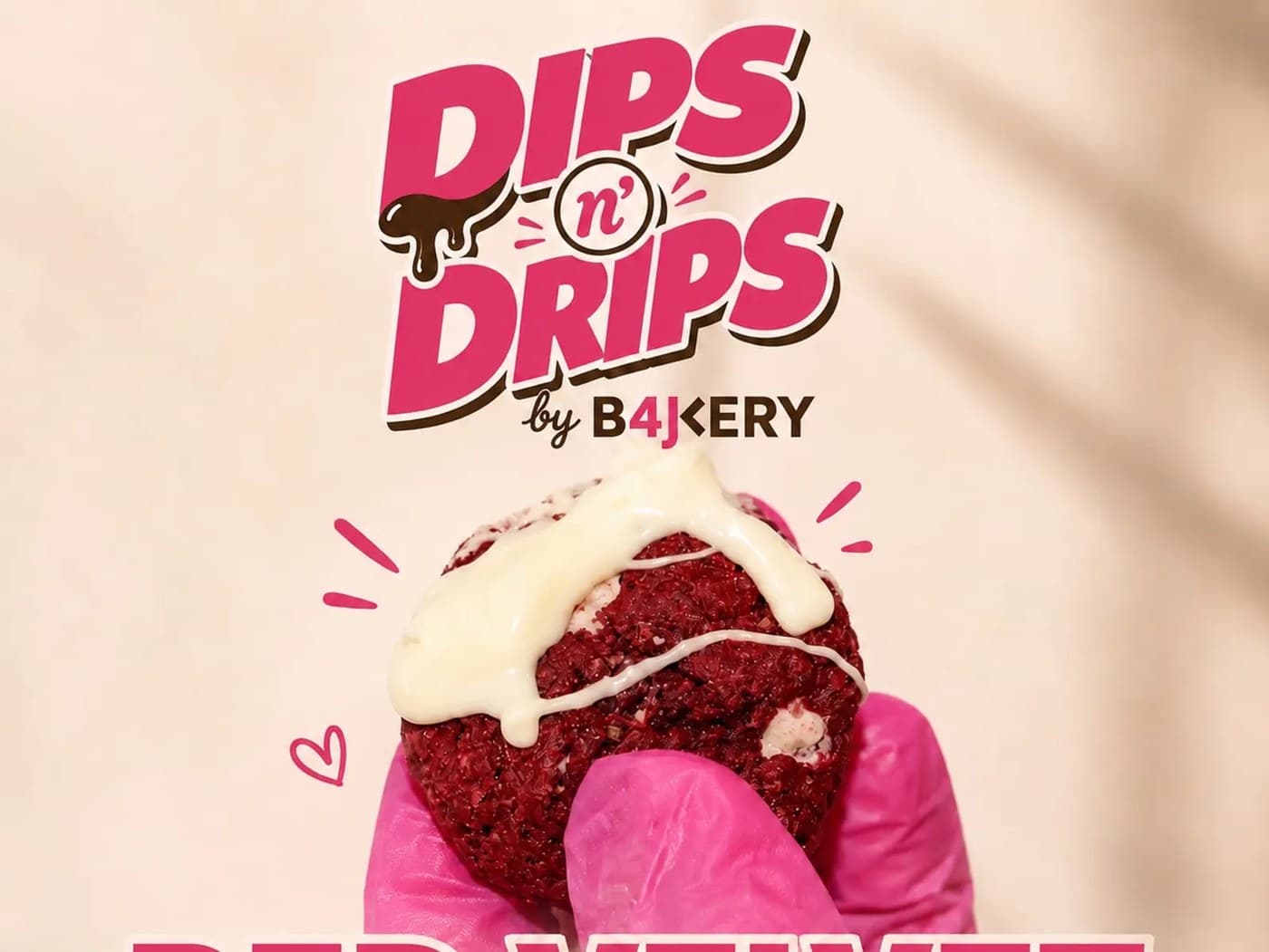 Red Velvet Oatmeal Cookie Bites