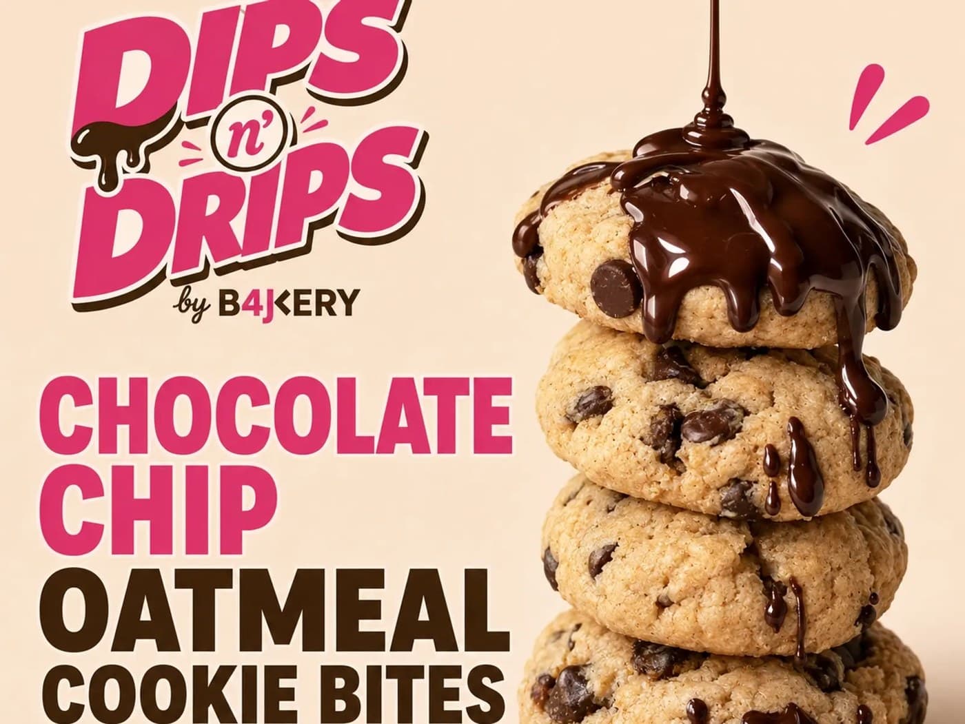 Chocolate Chip Oatmeal Cookie Bites