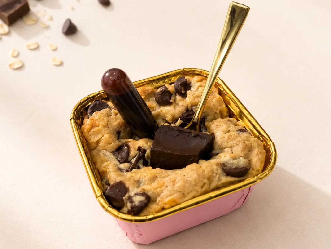 Classic Choco Chip Scoopable Cookies (Oatmeal)
