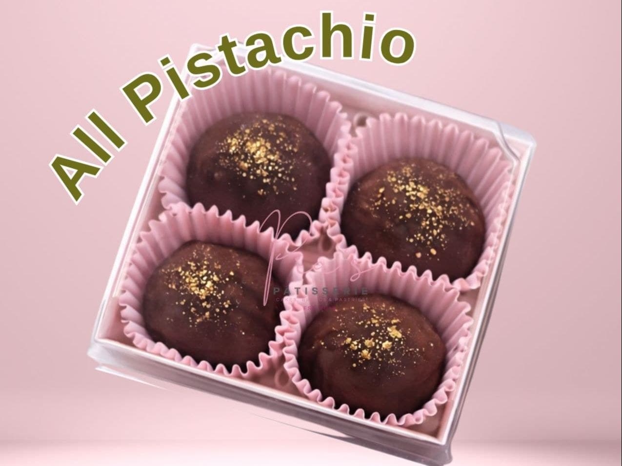 Box Of 4 -All Pistachio Dubai Chewy Cookies