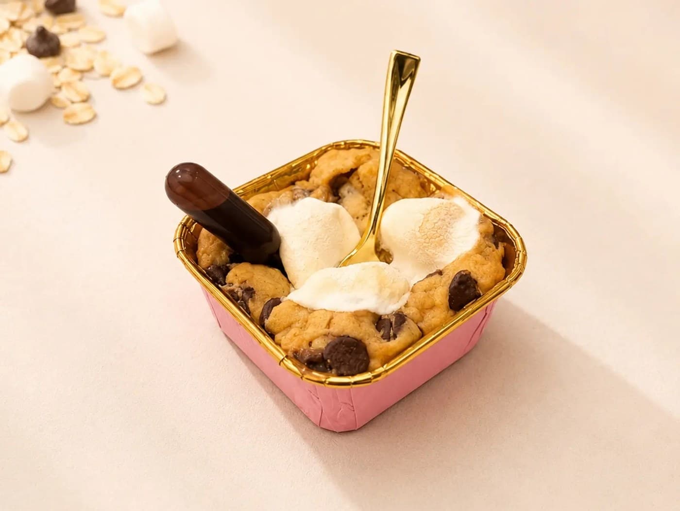 S’mores Scoopable Cookies (Oatmeal)