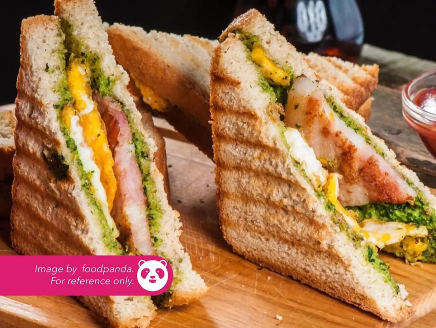 Spam, Egg & Cheese - Egg Drop