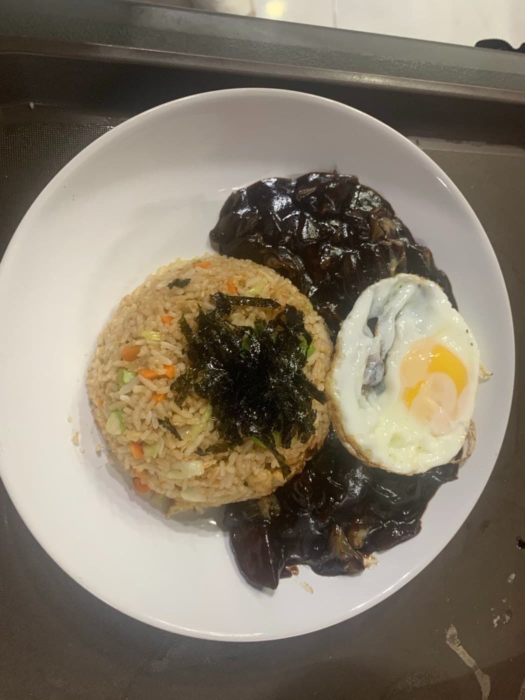 Seafood fried rice