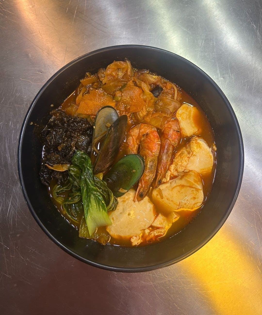 Soft tofu Jjampong