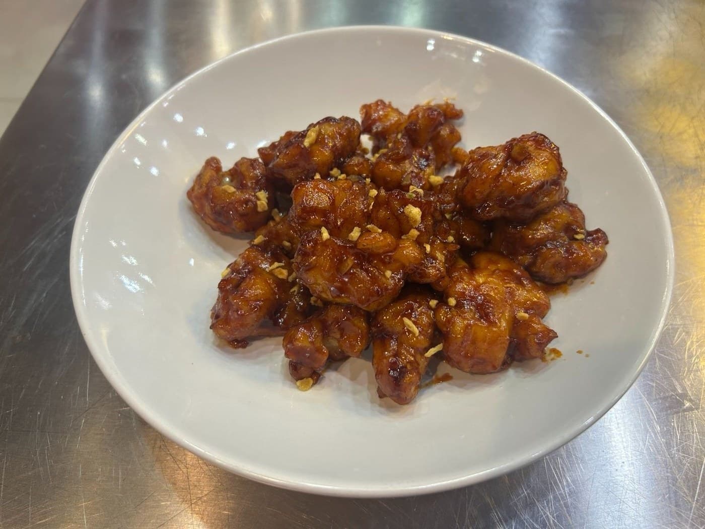 Sweet&spicy chicken pops